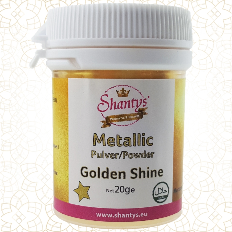 Metallic Pulver GOLDEN SHINE - 20 g - Shantys