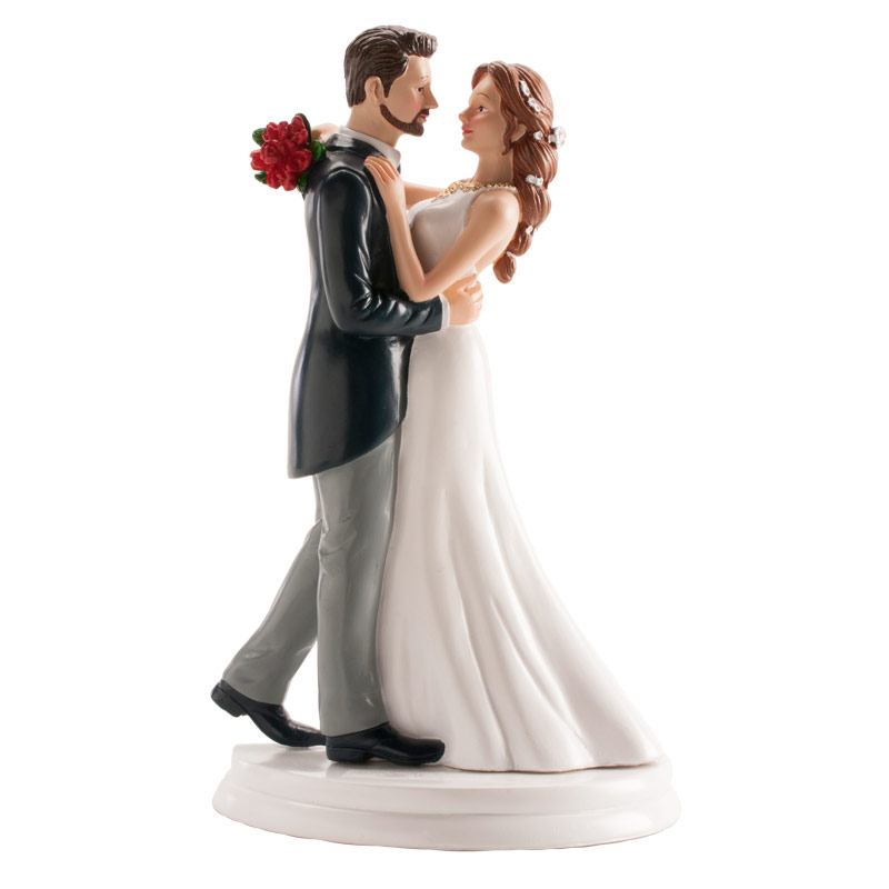 Brautpaar - Erster Tanz - Hochzeits Figur - 20 cm (Cake Topper) - Dekora