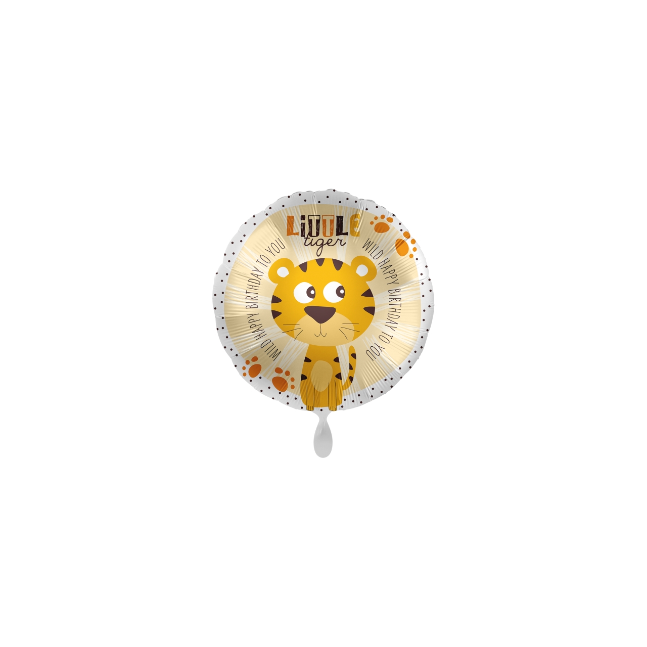 Folienballon - Little Tiger Birthday