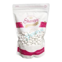 1kg | Weiss | glänzend | Mandel Dragee