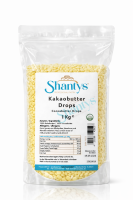 1kg | Kakaobutter Drops | Chips | Pastillen zum Backen...