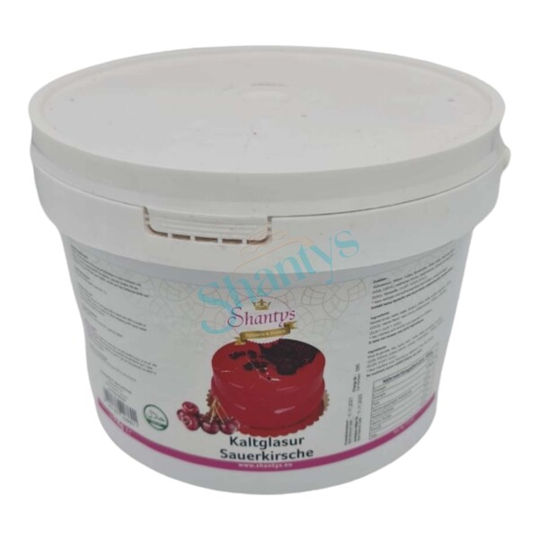 7kg | Sauerkirsche | Kaltglasur | fruchtiger Überzug |