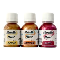 25g | BRONZE | Metallic Paint