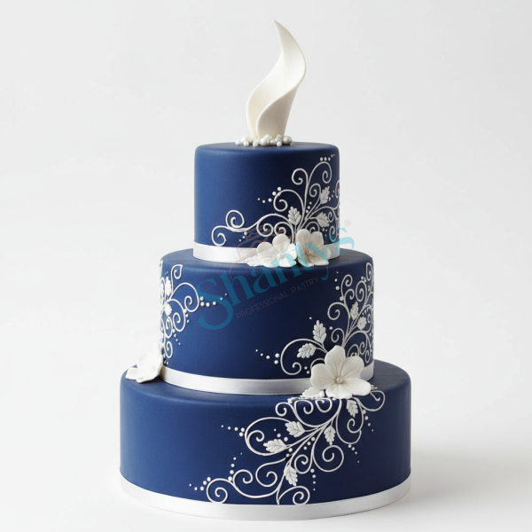 1kg | dunkelblau | Dr. Paste Fondant | Zuckermasse zum Ausrollen | Rollfondant