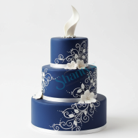 1kg | dunkelblau | Dr. Paste Fondant | Zuckermasse zum...